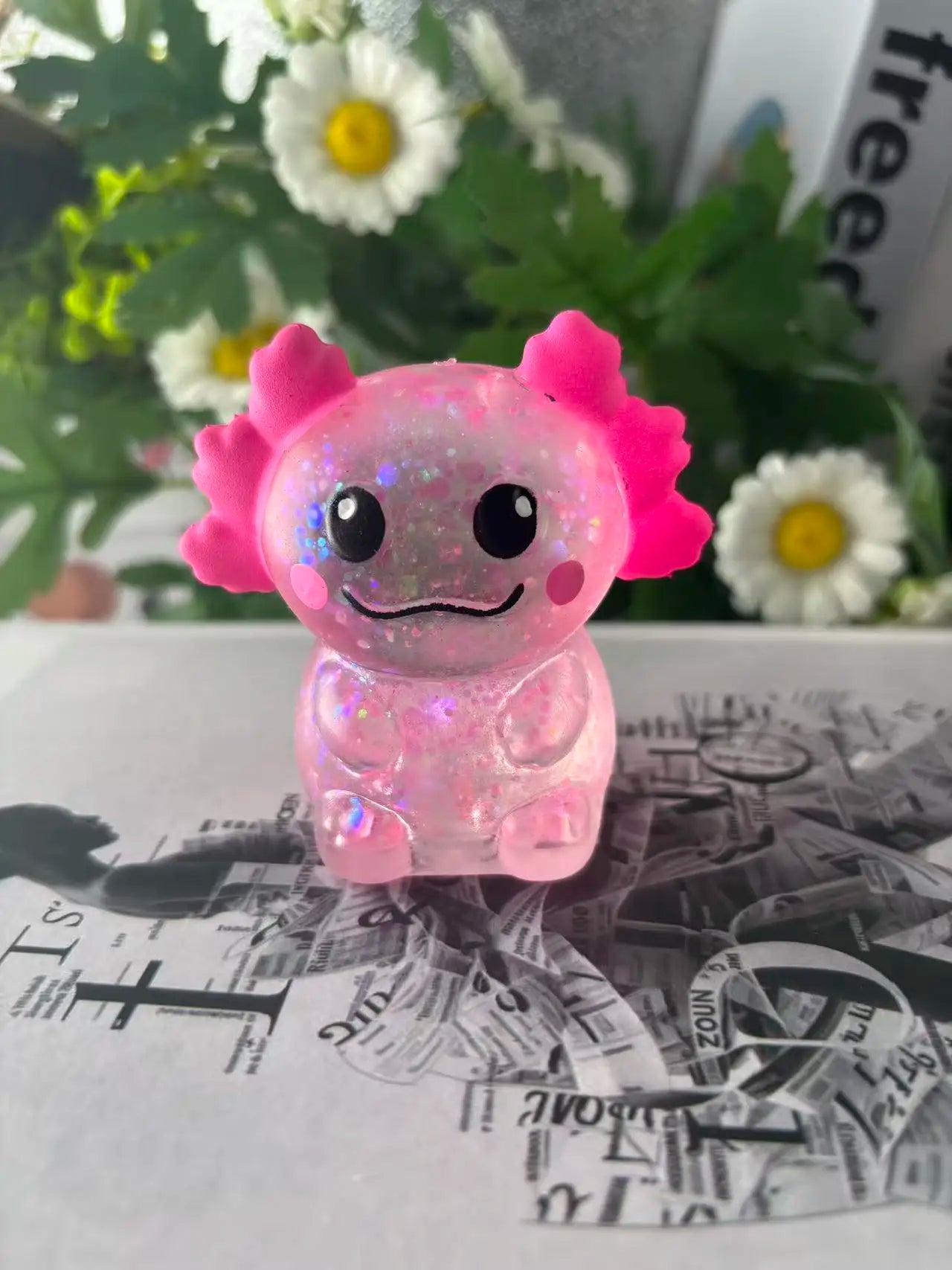 Axolotl Squeeze Soft Squishy Stretchable Stress Relief Perfect for Halloween Christmas Birthday Party Favor Classroom