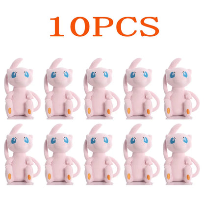 10pcs Pokemon Official Plush Toy - Charmander, Squirtle, Pikachu Plush, Bulbasaur Stuffed Animal Toy, Pokemon Doll Birthday Gift