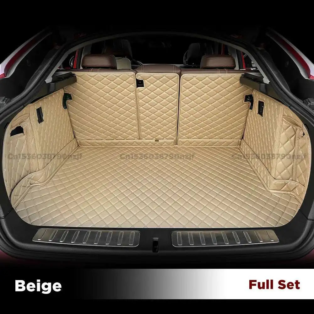 For BMW X6 E71 2008-2014 F16 2015-2019 G06 2020-2025 Auto Full Coverage Trunk Mat Car Cargo Liner Interior Accessories
