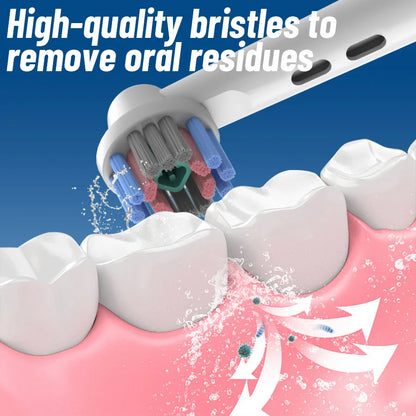 Replacement Brush Heads For Oral Toothbrush -B Fit Advance Power/Pro Health/3D Excel/Vitality Precision Clean BristlesD100 D25
