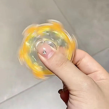 Extreme Fingertip Flowing Sand Fidget Spinner, Cool Cartoon, Fun Gift Toy for Giving on Birthdays
