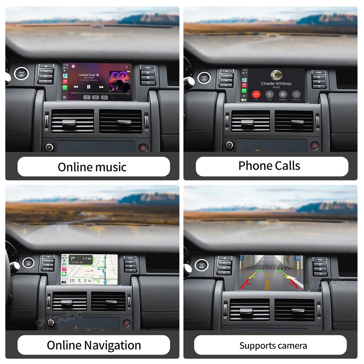 Wireless CarPlay Android Auto For Bosch Harma Host Rover Discovery 5 Evoque Discovery Sport Jagua XE XF Mirror Link Multimedia