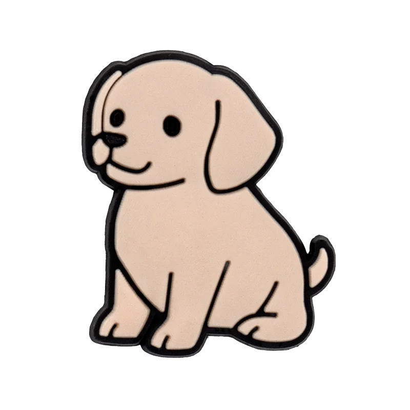 1/100pcs Dog Pins for Shoe Dachshund Corgi Chenery Bulldog Shoe Charms Shoe Accessories for Women Men Kids Gift Clog Buckles