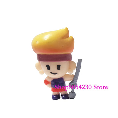 24pcs Anime Mini Figures Set Game Accessories Charms Poco Nita Cute Cartoon Heroes Home Decor Ornament for Birthday Present