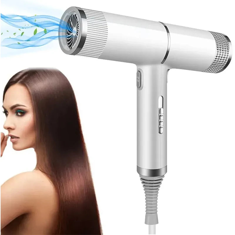 Professional Salon Hairdryer Household Strong Fast Drying Wind Gale Speed Portable Blow Dryer Anion Negative Ion Hair Dryer