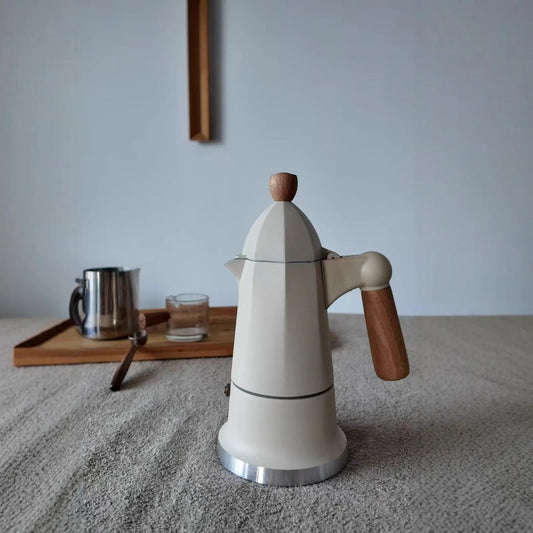 3 Cup Moka Pot Stovetop Coffee Maker Percolator Classic Italian Coffee Maker for Home Use