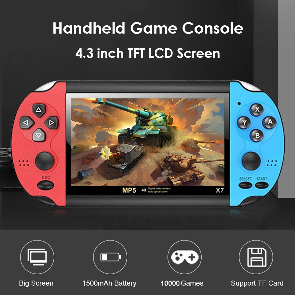 Retro Video Game Console Portable Handheld Gaming Videogame Machine Mini Arcade Player Emulator Smart Gamepad Portatil Retrogame