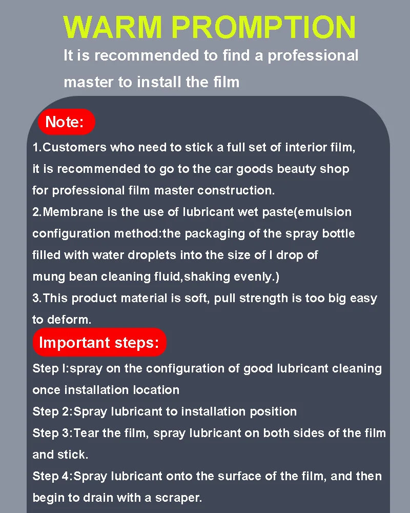 For FOTON Tunland V7 V9 2024 2025 Car Panel Film Navigation Dashboard Protective Sticker Interior Anti-Scratch Protective Film