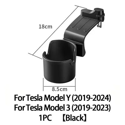 For New Tesla Model Y Juniper 2025+ Model 3 Highland 19-25 Dashboard Water Cup Holder Car Instrument Panel Tidying Phone Holder