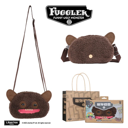 Fugglers Ugly Tooth Monster Fluffy Crossbody Bags Cute Fugg Plush Purse Shoulder Backpack Wallet Girls Boys Cartoon Animal 22CM