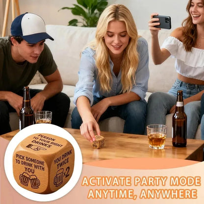 Adults Drinking Party Games, Funny Interactive Dice Game Cards Group Night Activity for Couples Friends Social Events