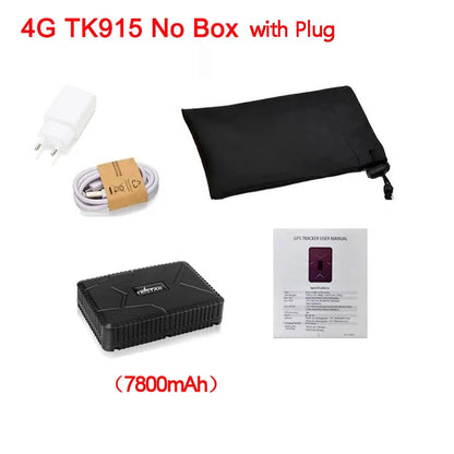 10000mAh 2G 4G TKSTAR Tracker GPS Locator Magnet Waterproof IP65 GPS Car Tracker Long Standbt time LIFETIME FREE APP  PK TK905