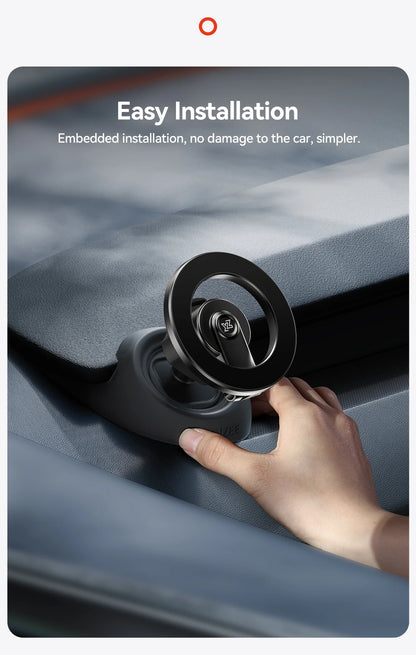 YZ For Tesla Model 3 Y/YL Highland Juniper Magnetic Car Phone Holder 360 Degree Rotation Metal Car Mount for All  Phones