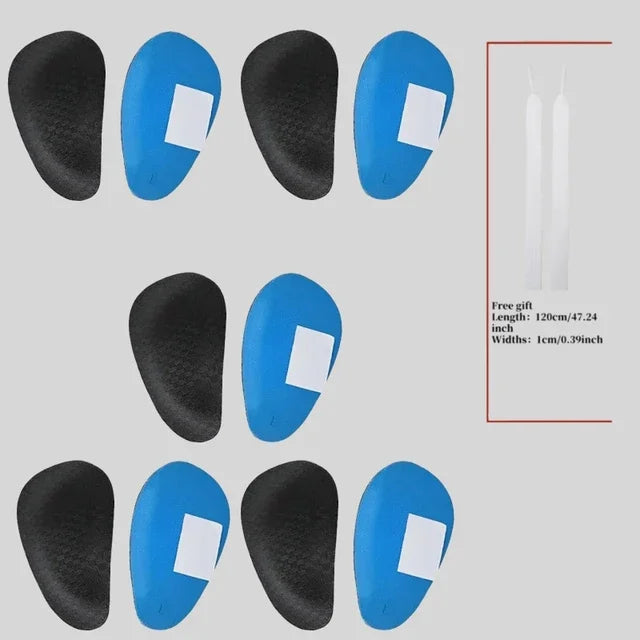 1/2/3/5pairs Sports Palm Foot Pad Flat Arch Support Half Inner Insoles Orthopedic Insoles Correcting Flat Feet Support Foot Pad