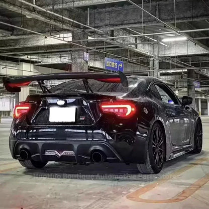 For Toyota GT86 Subaru BRZ Sedan Universal Rear Trunk Spoiler Wing Lip GT Car-Styling Rear Roof Diffuser Tail Fin Repack Tuning
