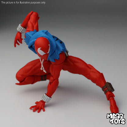 New Mess Toys Scarlet Spiderman Hero Anime Action Figures Red Spider Ben Reily Figurine Spider-Man Model Statue Kids Toy Gifts