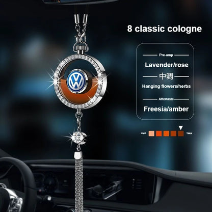 for Volkswagen Perfume Pendant, Fragrance Car Aromatherapy pendant, car odor removal fragrance, rearview mirror hanging pendant