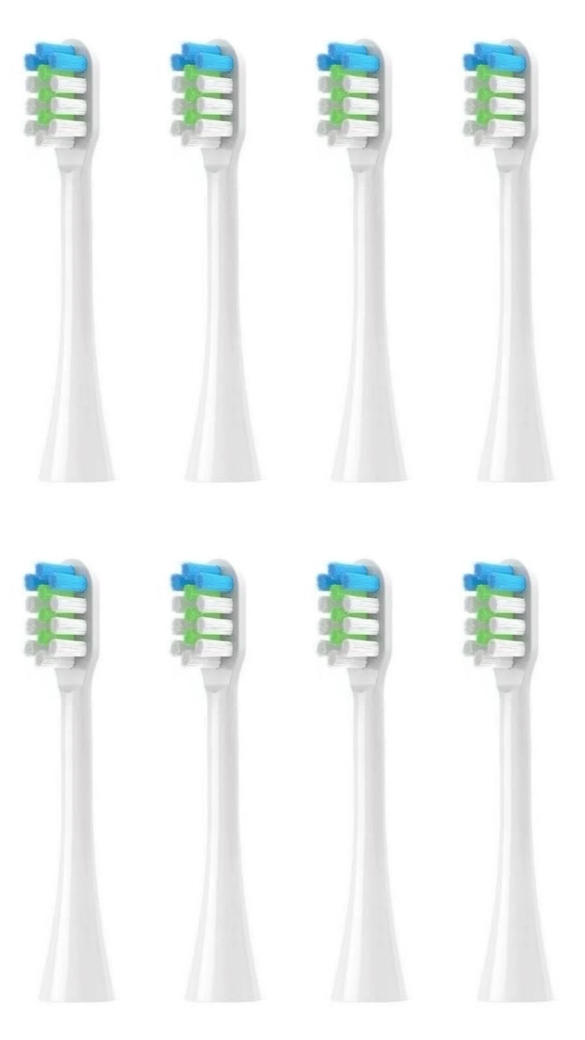 Replacement Toothbrush Heads For nandme nx8000 Sonic Electric Toothbrush Soft DuPont Bristle Tooth Brush Head,4/8/16PCS