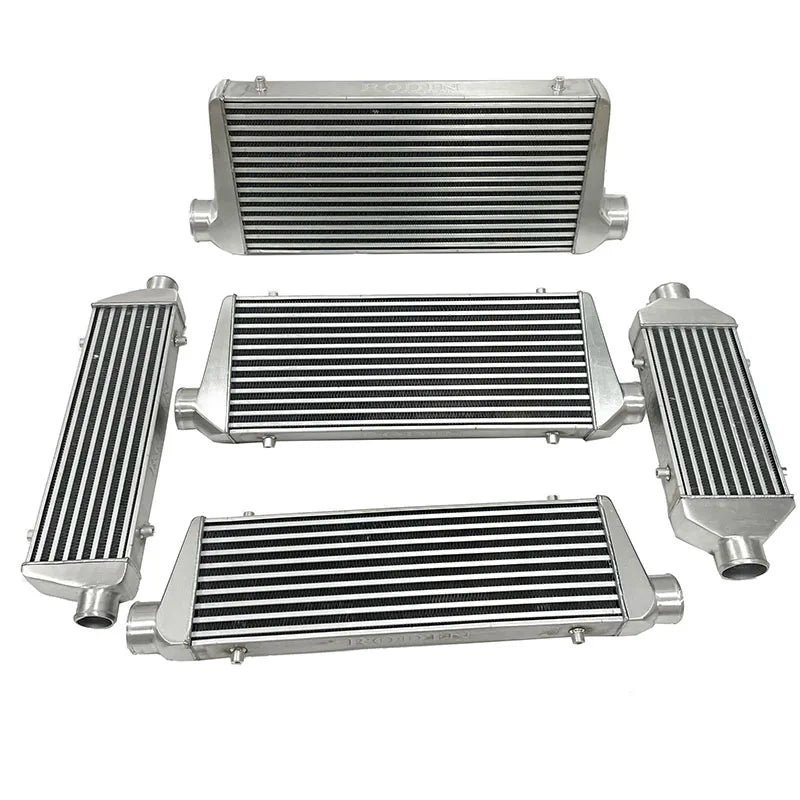 Front Mount intercooler Universal Turbo Intercooler for Audi Jetta Inlet 2.5"/65mm OD=2/2.5/3.0 inch for BMW for VW for Golf