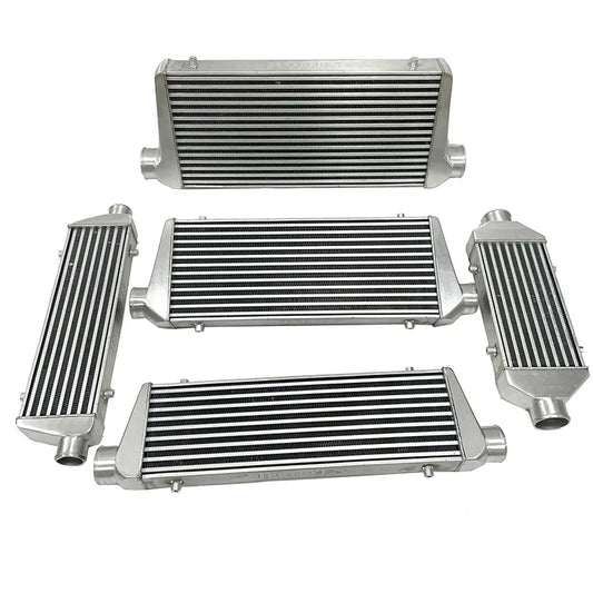 Front Mount intercooler Universal Turbo Intercooler for Audi Jetta Inlet 2.5"/65mm OD=2/2.5/3.0 inch for BMW for VW for Golf