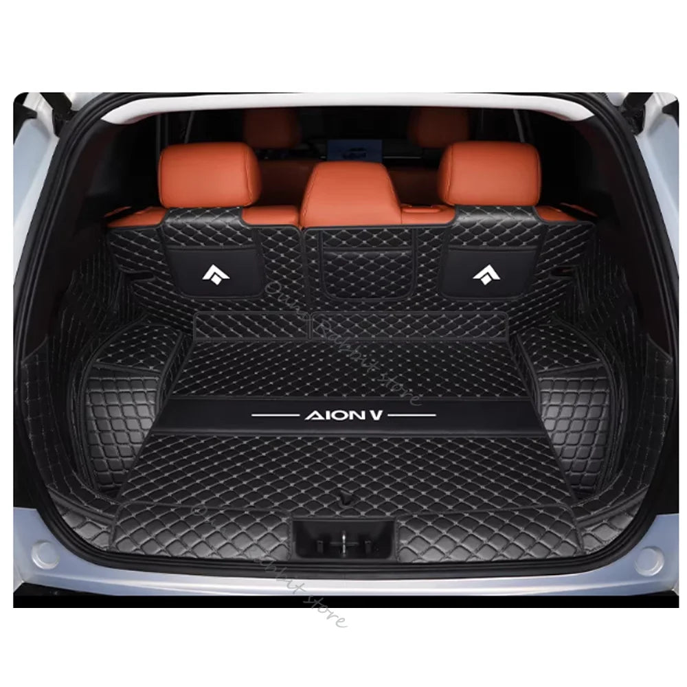 For GAC Aion V AY5 MK2 2024~2026 2025 Car Leather Trunk Mat Scratch Prevention Boot Cover Tray Interior Protector Accessories