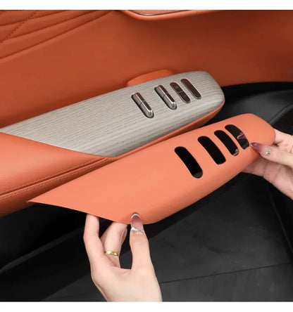 Car Window Control Button Cover Window Switch Panel Trim Sticker  Interior Accessories 2023 2024 2025 for LHD for Deepal S07 S7
