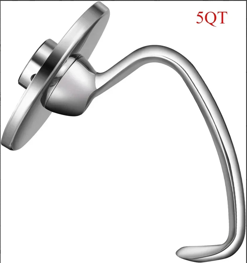 For Kitchenaid5 6 7 Quart Mixer Aid Attachment Parts AccessoriesStand Mixer Wire Whip& Dough Hook&Mixer Aid Paddle