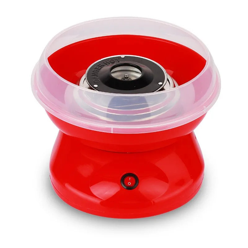450W Mini Cotton Candy Maker for Home Party Portable Sugar Floss Machine Support Less Oil Easy Clean DIY Sweet Marshmallow Maker