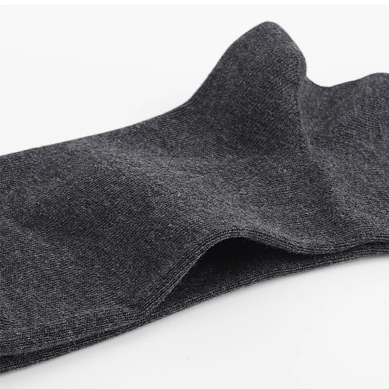5/10 Pairs Men Women Cotton Socks Pure Color Thin Summer Soft Breathable White Black Business Summer Casual Men socks Large Size