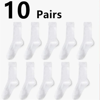 5/10 Pair male Non Binding Diabetes Socks Comfortable Breathable Socks Suitable For Elderly Man For Fat Feet Men Plus Size 39-48