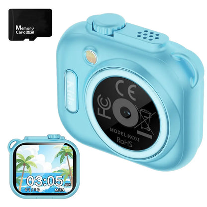 Mini Children's Camera Thumb Digital Cameras Story Machine Micro Camcorder Support SD Card With 1.85" Screen Toy Camera for Kids