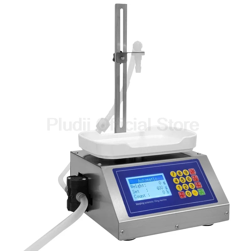 10ml-3000ml Electronic Automatic Quantitative Weighing Diaphragm Pump Filling Machine Scale Liquid Filler Water Oil Wine Juice