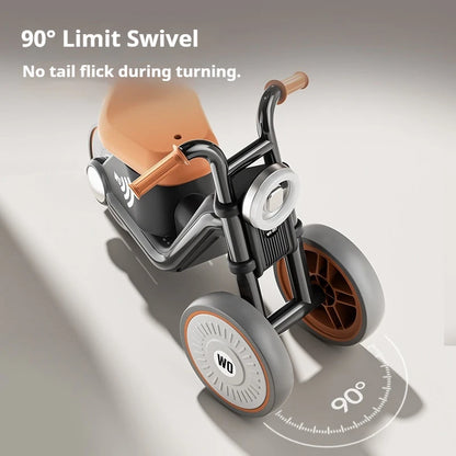 Prince Motorcycle Children's Gliding Balance Carrot 1-3 Years Old Baby Walker No Pedal Squeezy Toy Outdoor Fun Sports Ride On