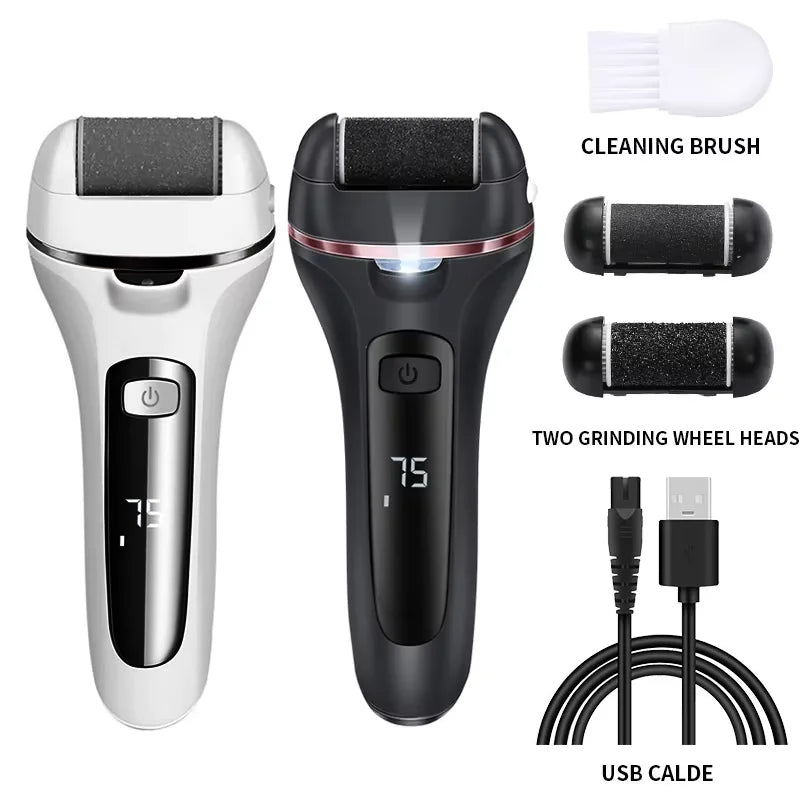 Smooth Rechargeable Pedicure Wand | Electric Feet Callus Remover | Home Foot Care Tool