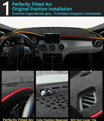 For Tunland V9 V7 Mars 7 9 Accessorie 2024 2025 2026 Dashboard Mat Cover Dash Carpet Dashmat Liner Sunshade Anti Sun Sticker Pad