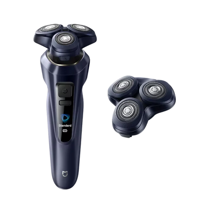 MIJIA Electric Shaver Pro 360° Floating Head,Dual Ring Lock,Smart Color Display,IPX8 Wet & Dry,USB-C,Rechargeable Beard Razor