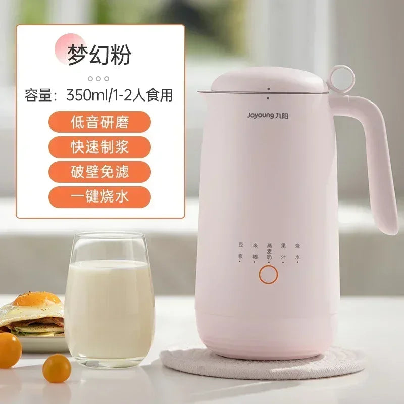 220V Joyoung Soy Milk Maker, 1L Automatic Blender, IMD Touch Screen, 8 Functions, 3-12h Timer, for Smoothies & Soup LYH
