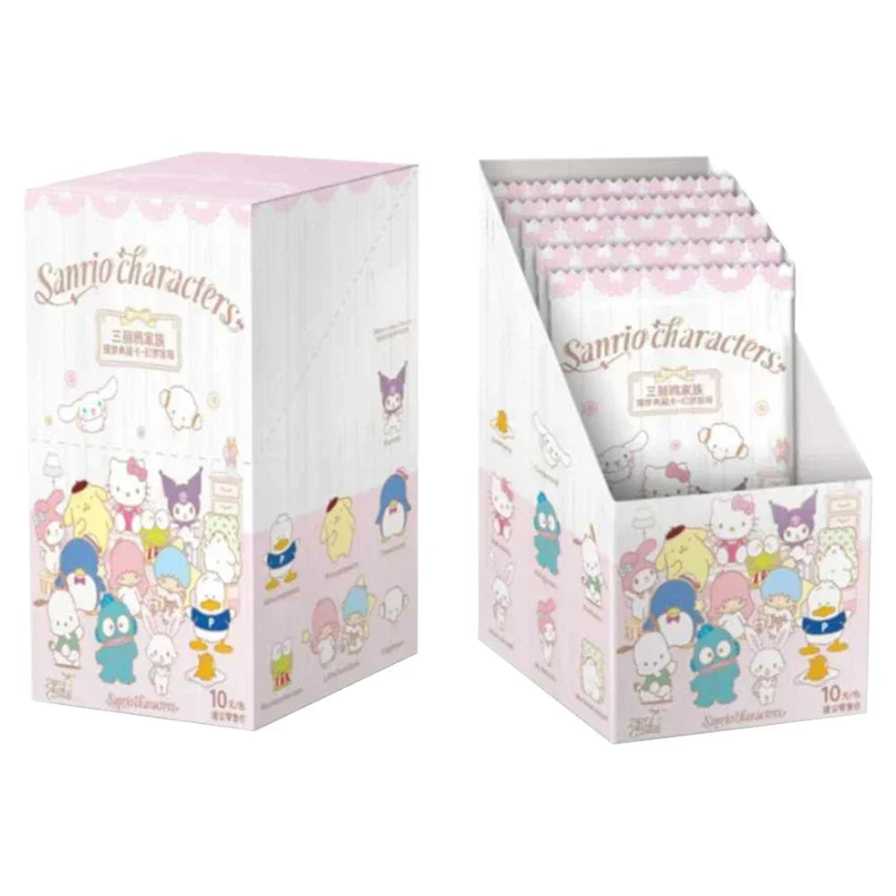 Genuine Sanrio Family Shining Dream Journey Series Limited Edition Collectible Cards Peripheral Children Holiday Toys Gifts