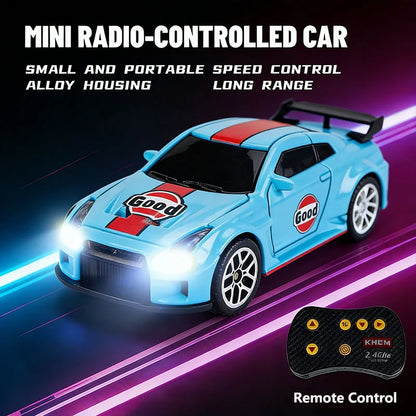 2026 Upgraded RC Car 1:64 Mini Alloy RC Drift Car Easy to Carry, 60mins Life.  Exquisite Gift Box An Ideal Toy Gift for Children