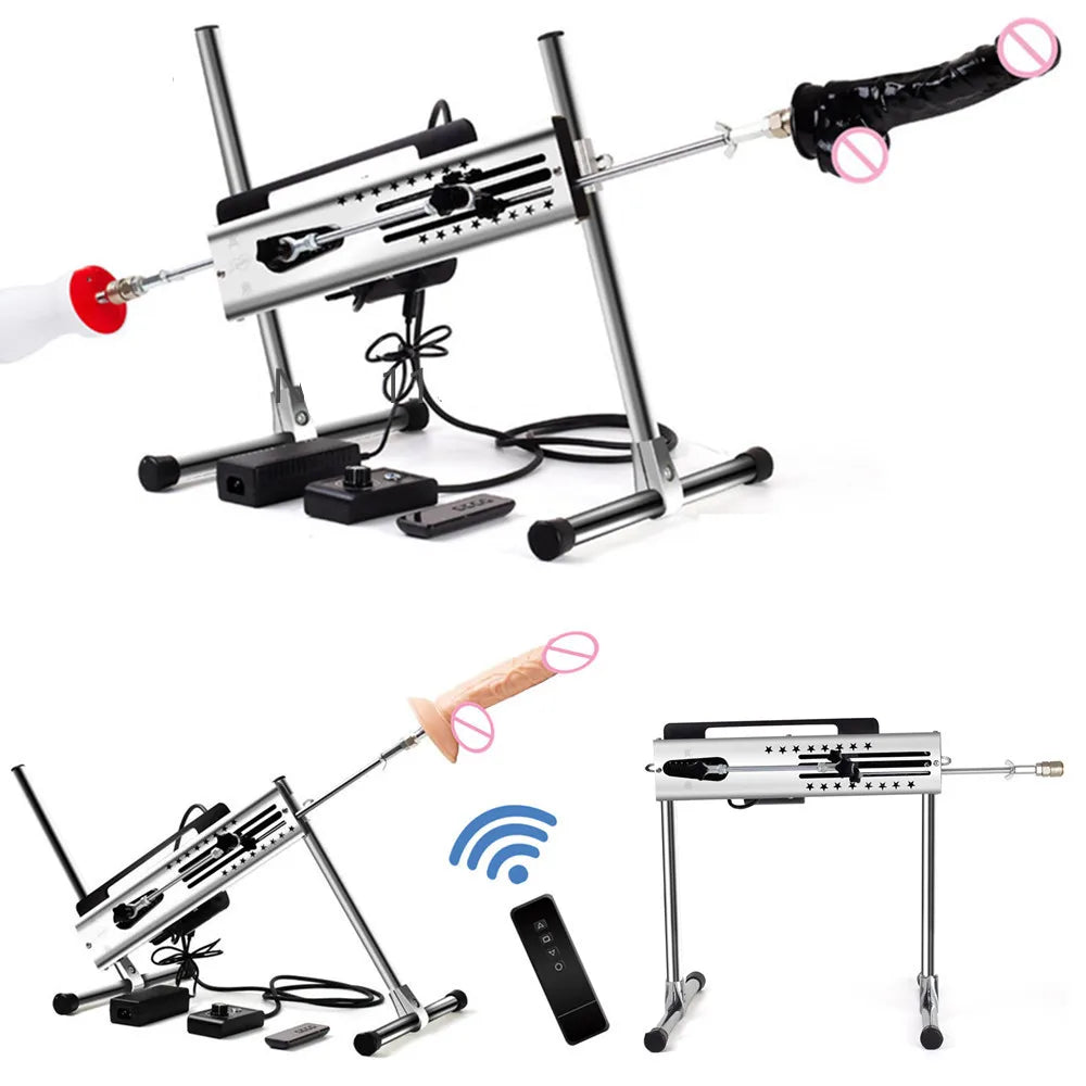 Stroke 3-15cm Automatic Masturbation Dildo Sex Machine Erotic Toys for Couples Women Men Adult Games Sextoys BDSM Furniture Shop