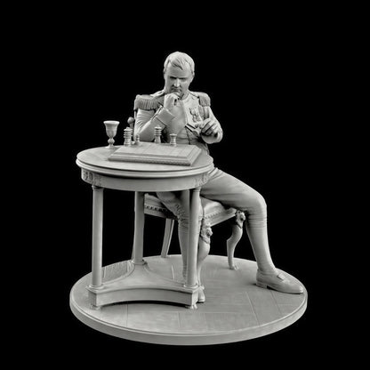 75mm resin unpainted model kit, Napoleon Emperor unassembled and unpainted GK