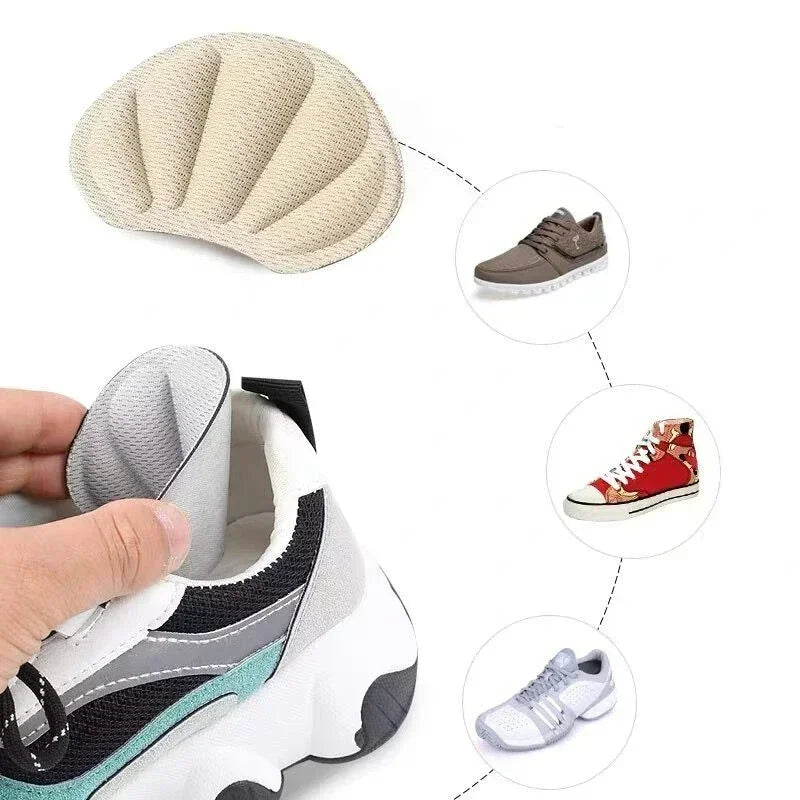 A Insoles Patch Heel Pads for Sport Shoes Adjustable Size Heel Pad Pain Relief Cushion Insert Insole Heel Protector Stickers