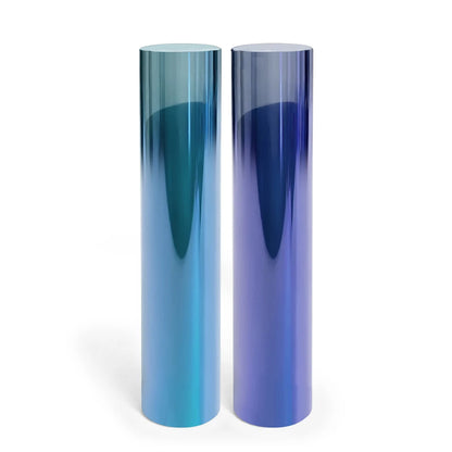 50cm X150/300/600cm Car Side Windshield VLT Purple Glass Tinting Vinyl Solar Chameleon Tint Film Nano Ceramic Proof Accessories
