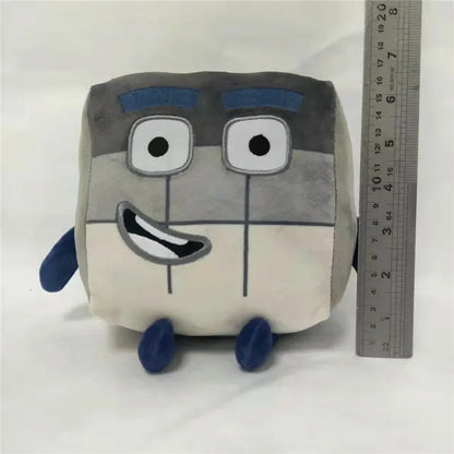 10pcs Cartoon number Plush Doll Toy Educational Stuffed Movie TV number Toys Kids Gift early childhood education doll