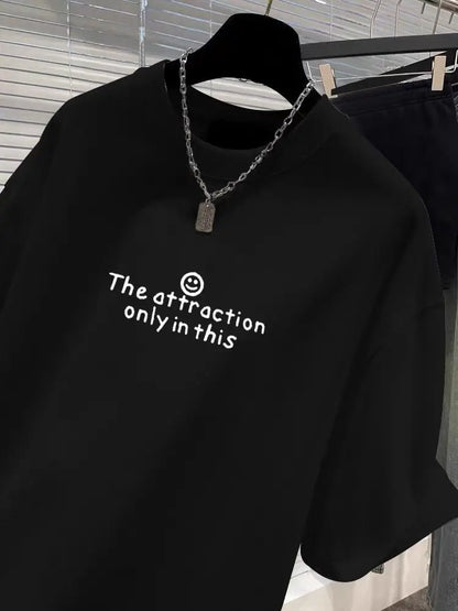 2025 European Style New Pure Cotton Short Sleeve Tshirt Women Clothing Fashion Loose Letter Print Top Office Lady Casual Y2k Tee