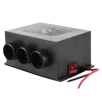 12V Car Heater 3 Hole Portable Winter Heating Warmer  Defroster Fog Removing Auto Interior Accessories Car Demister