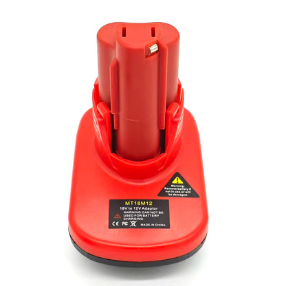 DM20M12 MT18M12 Adapter for Milwaukee/DeWalt/Makita 18V/20V Lithium Batteries Converting To for Milwaukee M12 12V Battery Tools