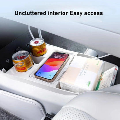 For Geely EX5 Central Control Storage Box Armrest Box Lower Storage Box Interior Modification Accessories