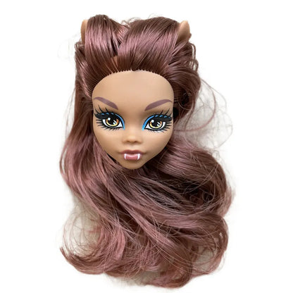 23cm Multi-Joints Movable Doll Figure Body Toy White Green Brown Blue Black Monster Doll Body to Fit Many Heads for Kids