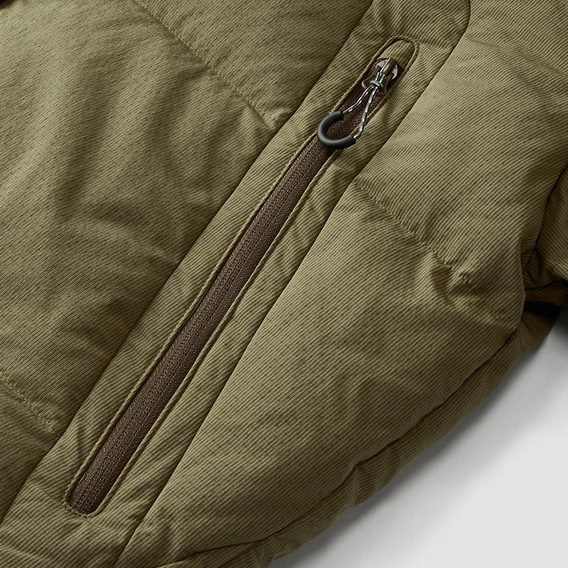 Semir Down Jacket Men Textured Loose Fit Stand Collar Puffer Coat 2025 New Winter Versatile Outerwear